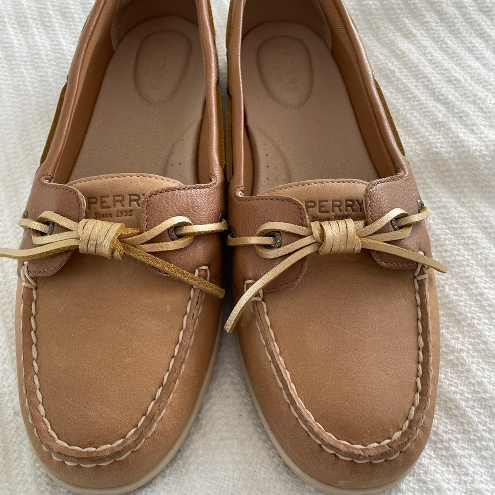 Sperry Angelish Metallic Boat Shoe